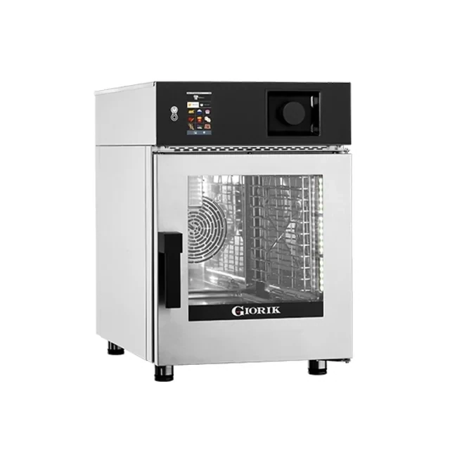 Giorik Mini-Touch 6 x 1/1GN Injection Combi Oven with Reverse Osmosis System