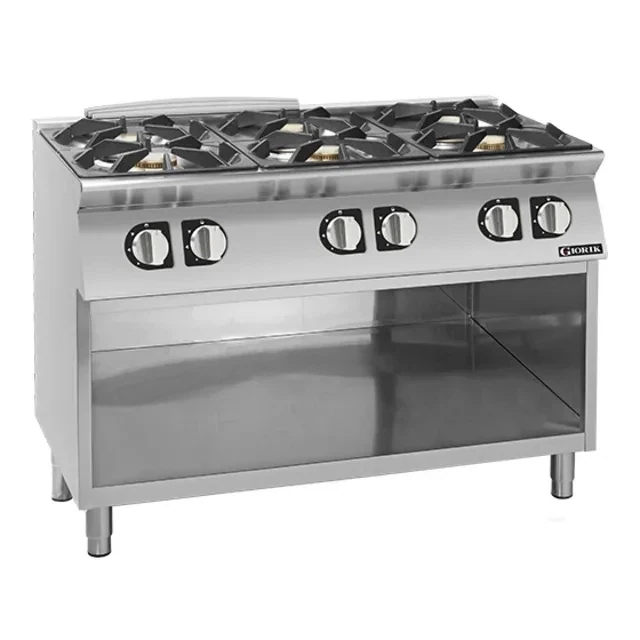 Giorik 700 Series 6 Burner Gas Boiling Top