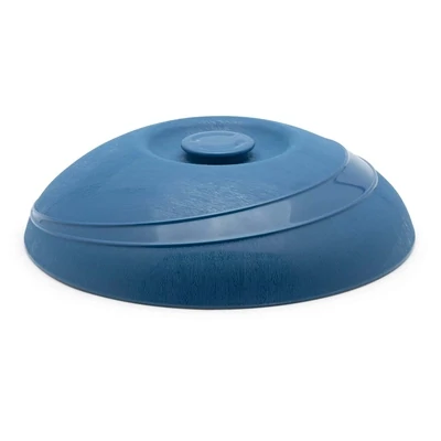 Moderne Plate Cover Insulated Blue - Carton of 12