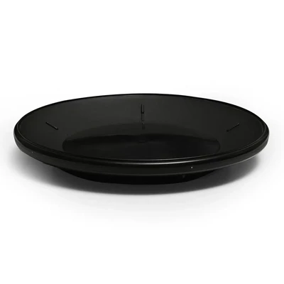 Traditional Plate Base Insulated Black - Carton of 12