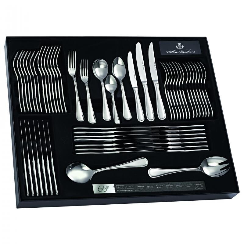 Linea Cutlery Set Gift Boxed | 66 Piece