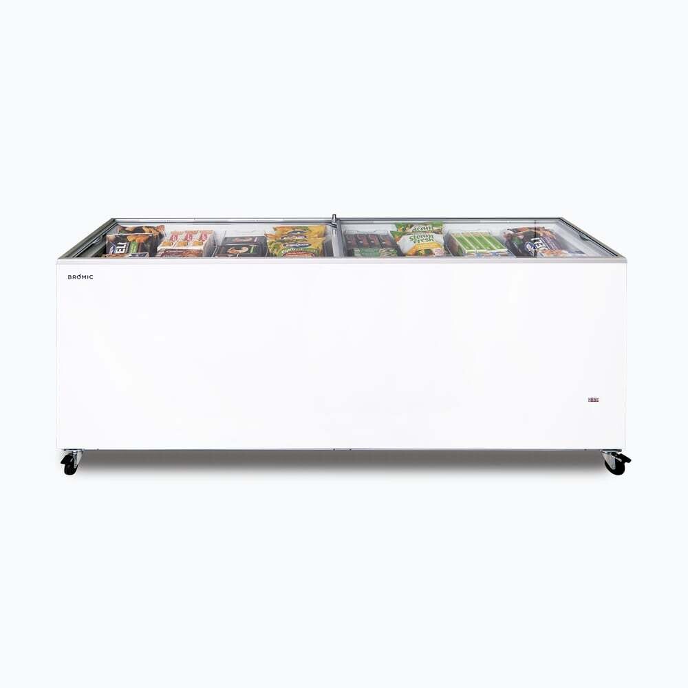 Bromic Display Chest Freezer – 670L – Flat Glass Top