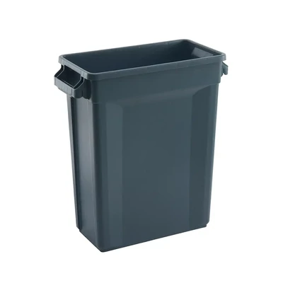 TRUST® Commercial Slim Bin Grey