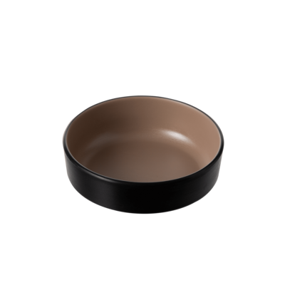 Inmiron Dual Colour Round Sauce Dish 10cm