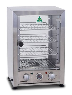 Roband Pie Warmer Hinged Glass Doors 25 Pie Capacity With Internal Light