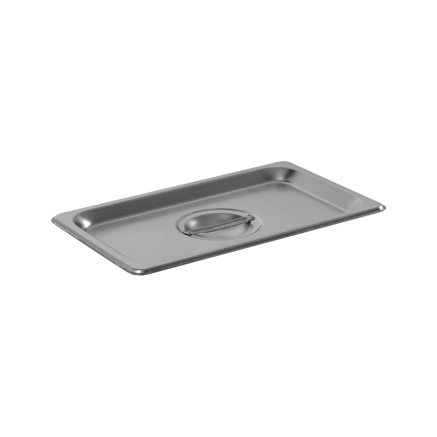 1/4 Size Steam Pan Cover Stainless Steel