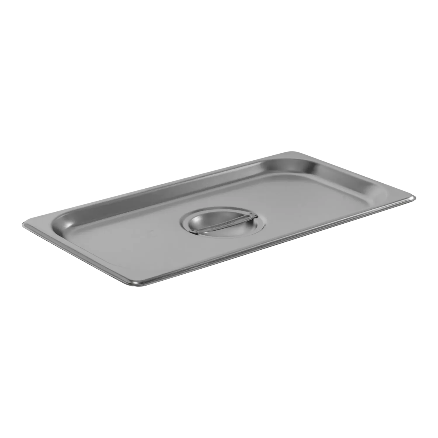 1/3 Size Steam Pan Cover Stainless Steel