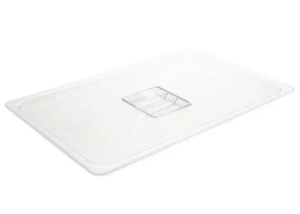 1/1 Full Size Polycarbonate Food Pan Cover Clear