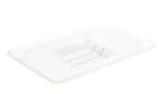 1/4 Size Polycarbonate Food Pan Cover Clear