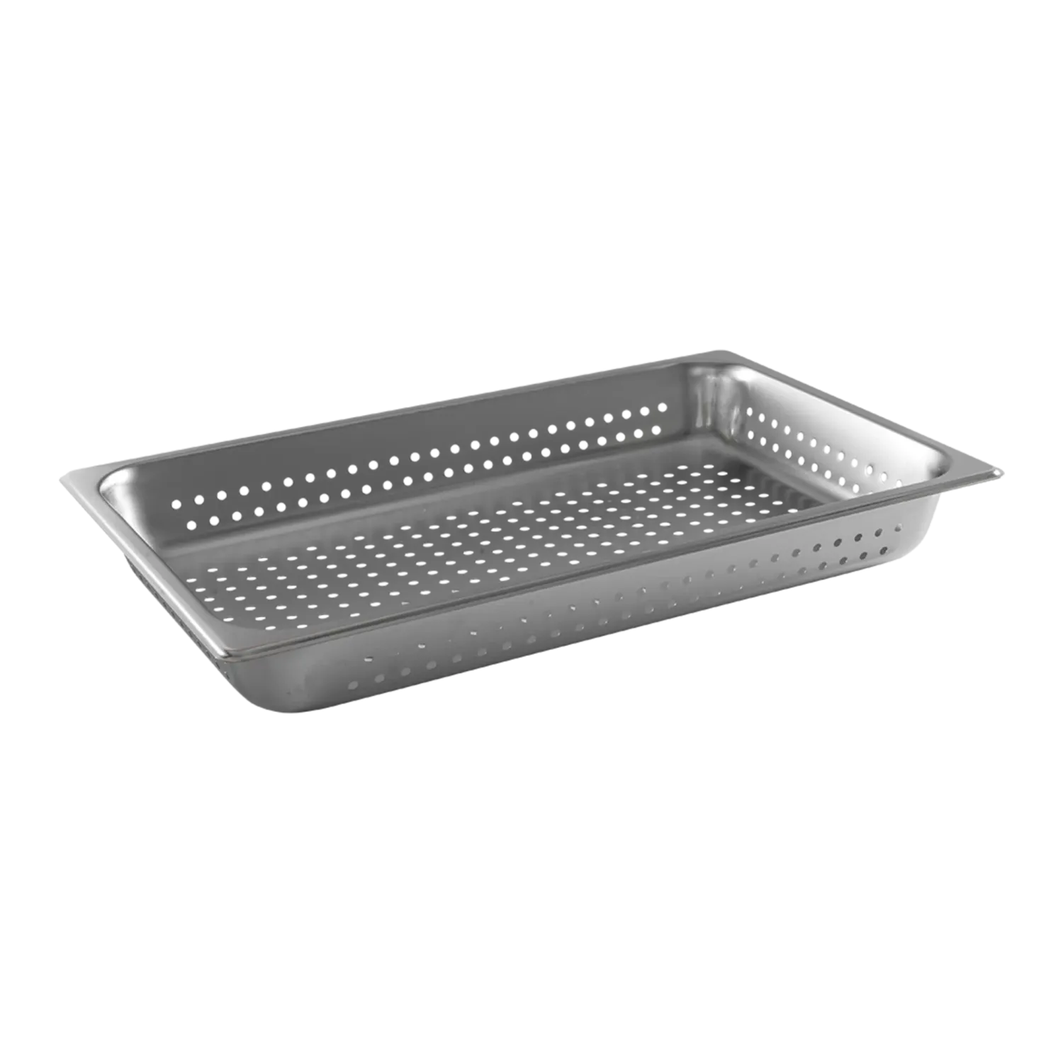 1/1 Full Size Perforated Steam Pan Stainless Steel 65mm