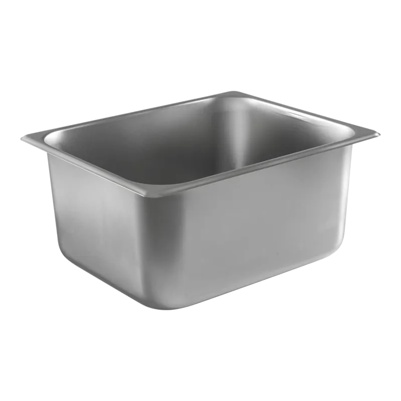 1/2 Size Steam Pan Stainless Steel 150mm