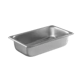 1/4 Size Steam Pan Stainless Steel 65mm