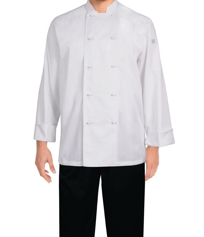 Murray Basic Chef Jacket White