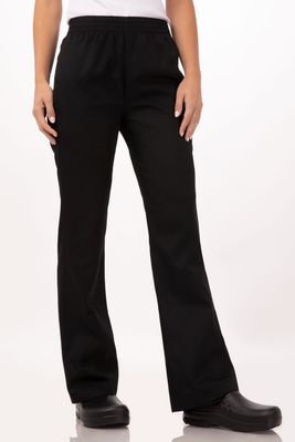 Women Basic Baggy Pants Black
