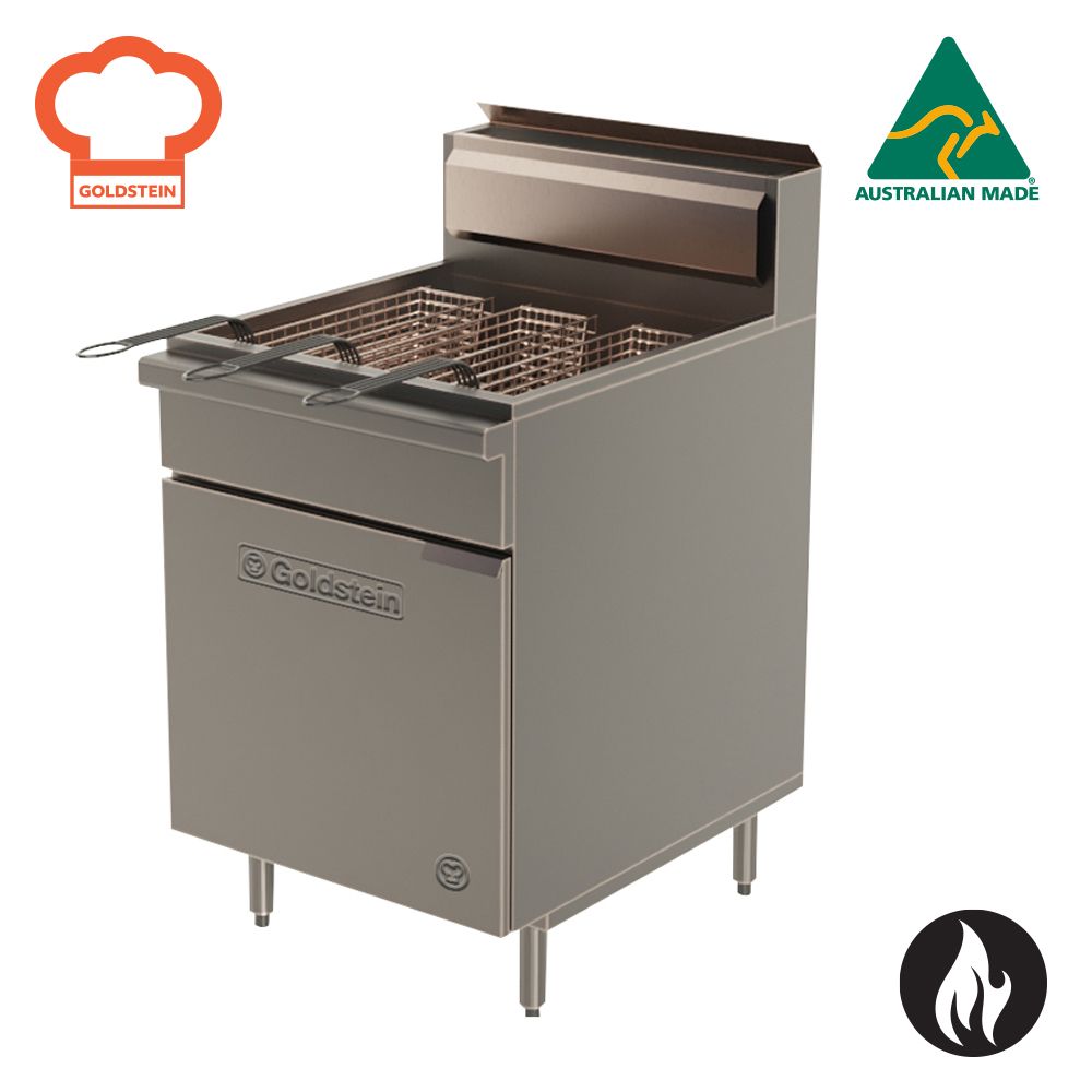 Goldstein TGF24ML Turbo 610mm Wide Gas Fryer