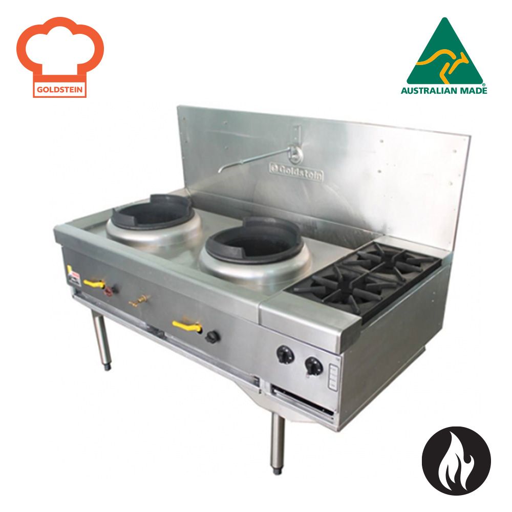 Goldstein CWA2B2 | Asian Cooking Ranges Woks | Gas