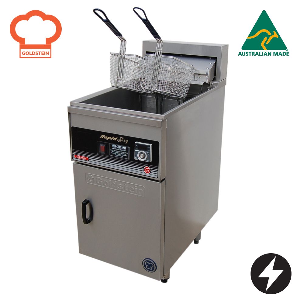 Goldstein FRE18/1DL Rapid Fry 457mm Wide Electric Fryer