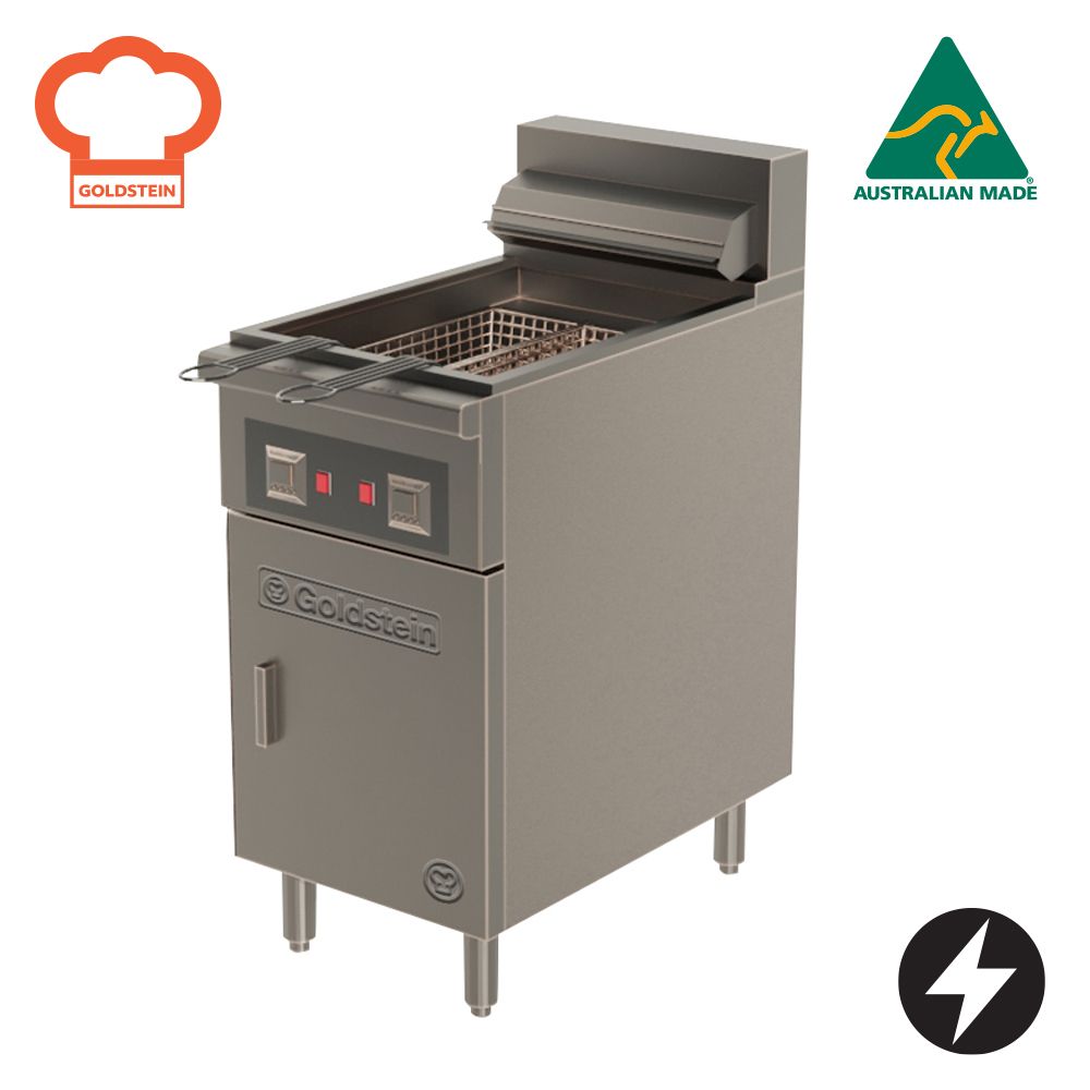 Goldstein FRET18DL Electric Split Pan 457mm Wide Fryer