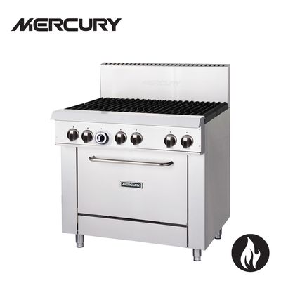 Mercury M36S-6F Static Gas Oven Range