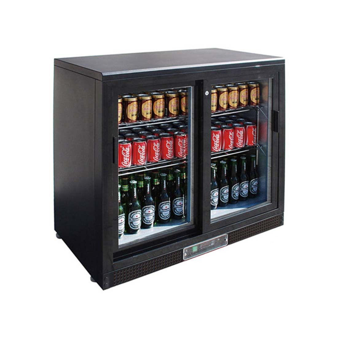 Thermaster SC248SD Double Sliding Door Drink Cooler