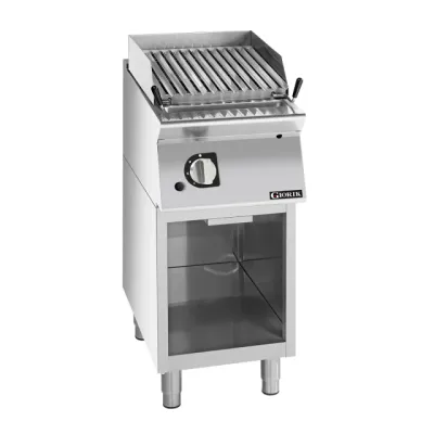 Giorik 700 Series 400mm Freestanding Gas Lava Char Grill Giorik 700 Series 400mm Freestanding Gas Lava Char Grill