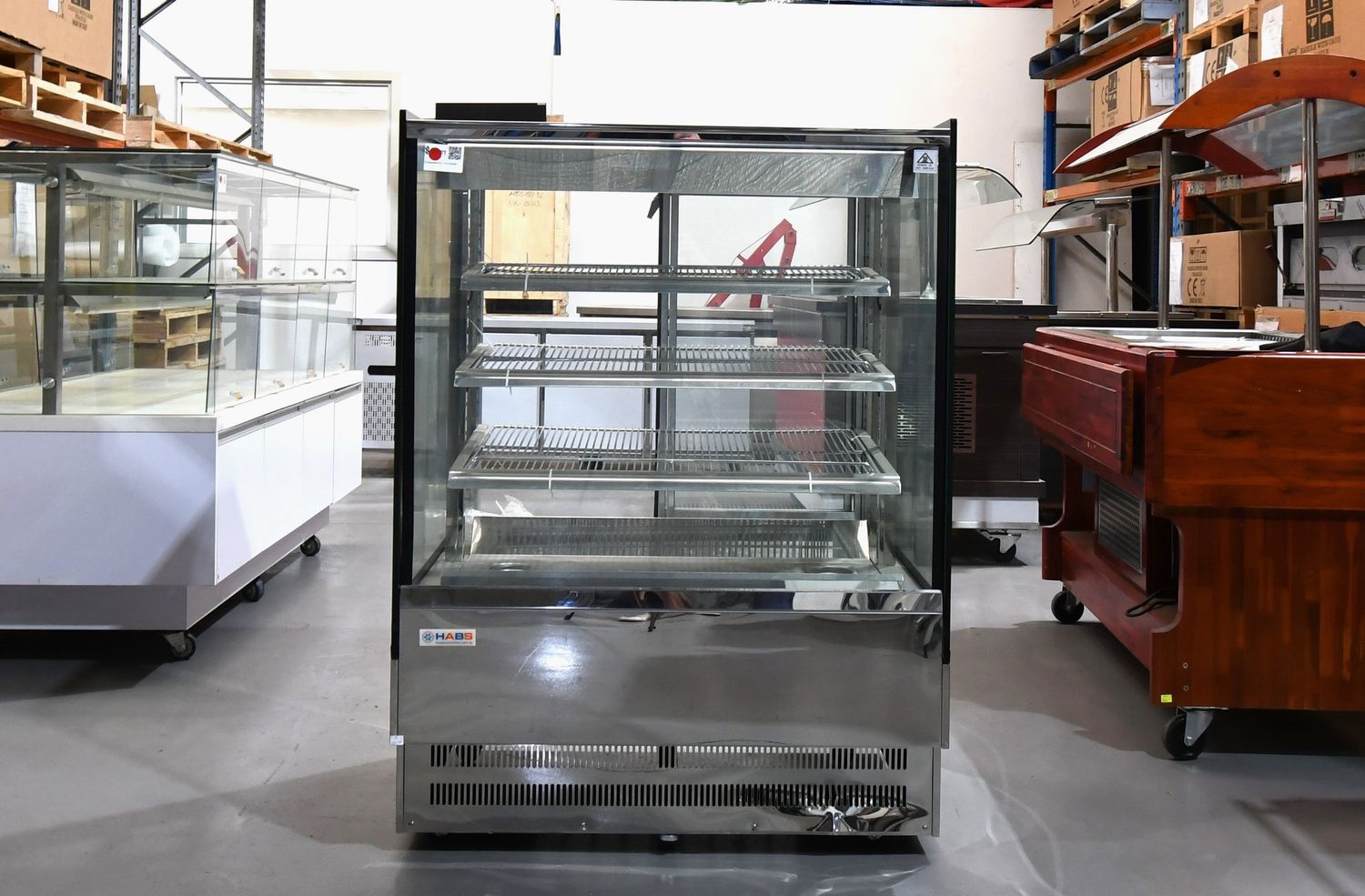 Lion Series Square Glass Hot Display 1000mm