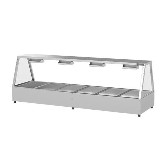 Woodson 4 Module Self Serve Hot Food Display (6 Bays)