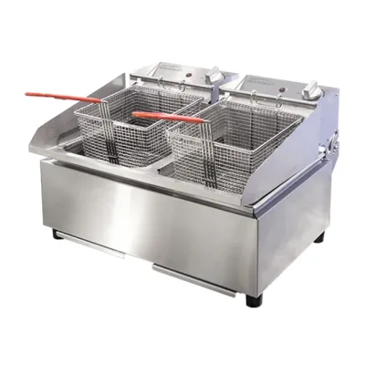 Woodson Twin Pan Countertop Fryer 2 x 5 Litre