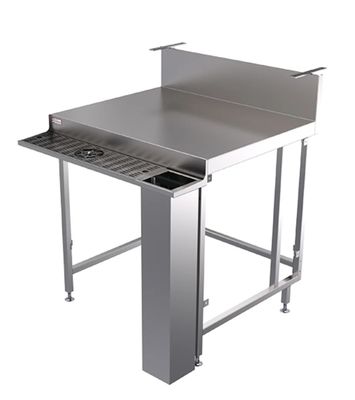 Simply Stainless Coffee Bench SBM.CB.7 700 Series 1200mm Wide (Includes Glass Rinser)