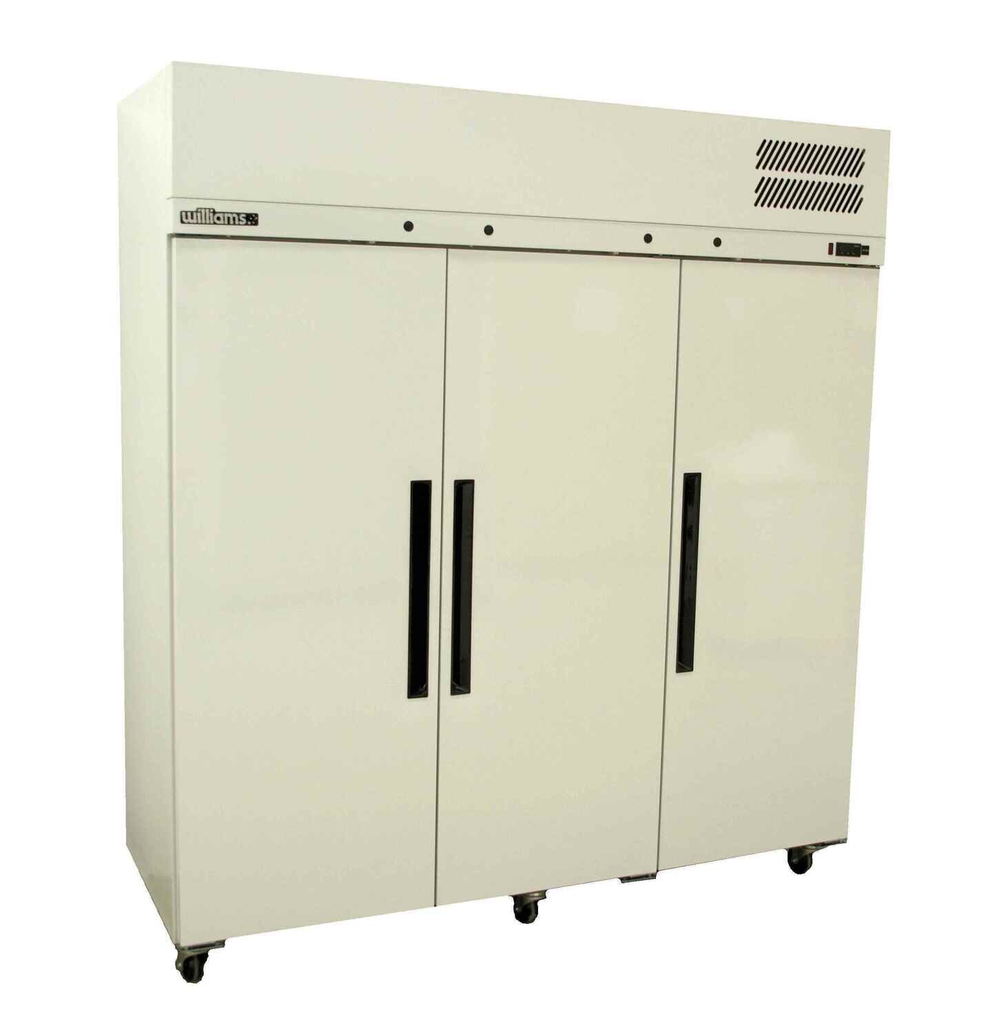 Williams Pearl Three Door White Upright Storage Refrigerator - HP3SW