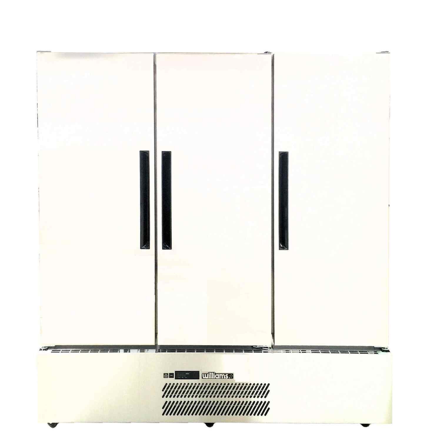 Williams Quartz Star Three Solid Door White Upright Refrigerator