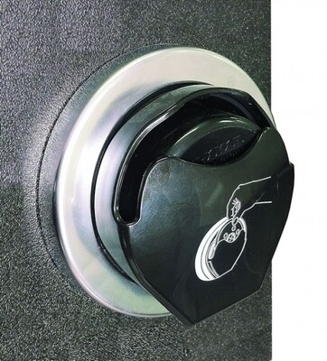 L2200CFSM San Jamar Ez-Fit In-Counter Lid Dispenser to suit 70mm-95mm lid