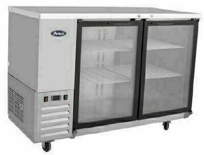 Atosa Refrigerated Back Bar Cooler with Glass Door 365L