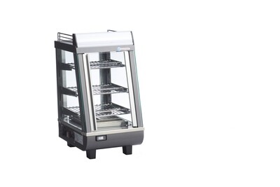 ICS Pavia 80H Counter Top Heated Display Cabinet 76L