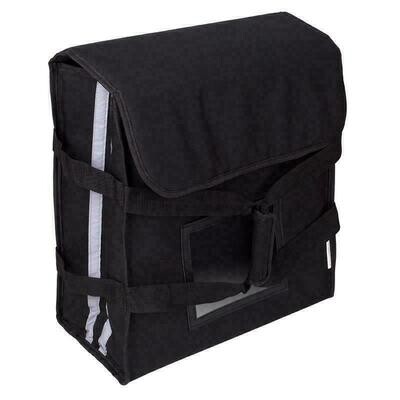 Black Pizza Delivery Bag 15"