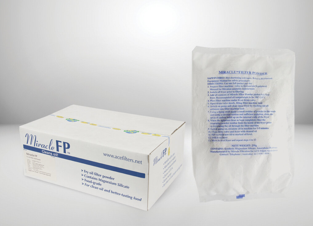 Miracle Fry Oil Filter Powder 135G POUCH