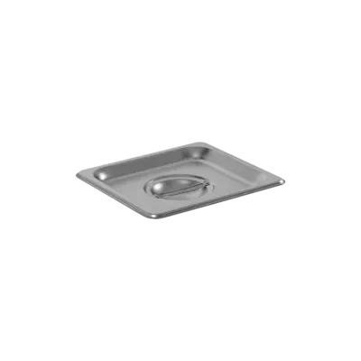 1/6 Size Steam Pan Cover Stainless Steel