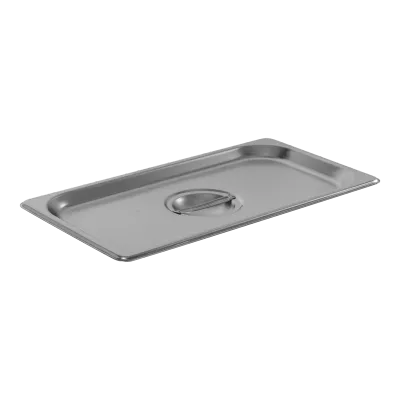 1/3 Size Steam Pan Cover Stainless Steel