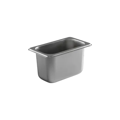 1/9 Size Steam Pan Stainless Steel 100mm