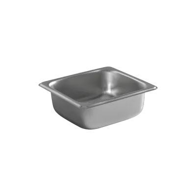 1/6 Size Steam Pan Stainless Steel 65mm