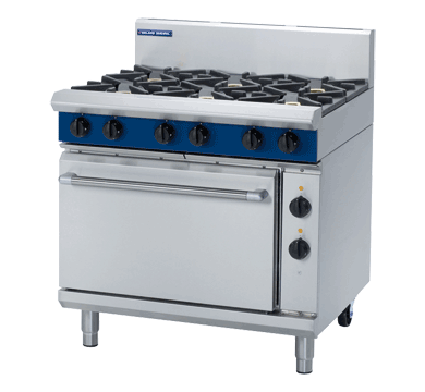 Blue Seal GE506D Gas Range Electric Static Oven – 6 Burner 2/1 GN