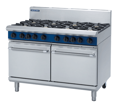 Blue Seal G528D Gas Range Double Static Oven – 8 Burner 2x1/1 GN