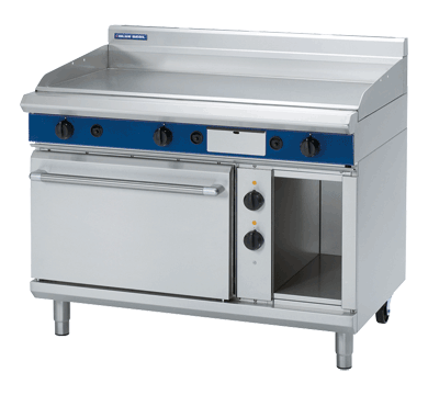 Blue Seal GPE508 Gas Griddle Electric Static Oven Range – 2/1 GN (std plate PGH1220)