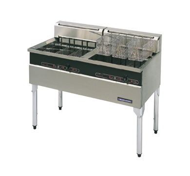 Blue Seal E604 High Performance Electric Fish Fryer – 60L, Twin Pan, 6 baskets