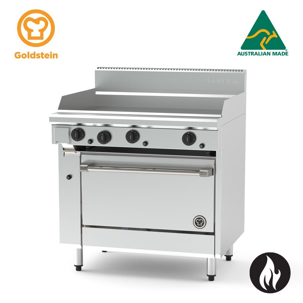Goldstein PF36G28-X 800 X-Series 800mm Griddle Oven Range