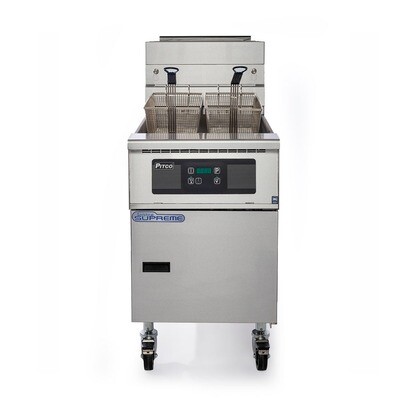 Pitco SE18C Solstice 3 Basket 22L Computer Control Electric Fryer