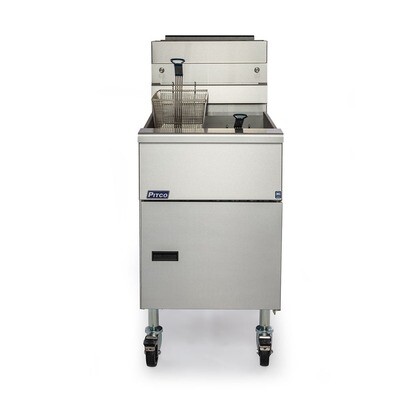 Pitco SE18-FR Solstice 3 Basket 38L Solid State Control Electric Filter Ready Fryer