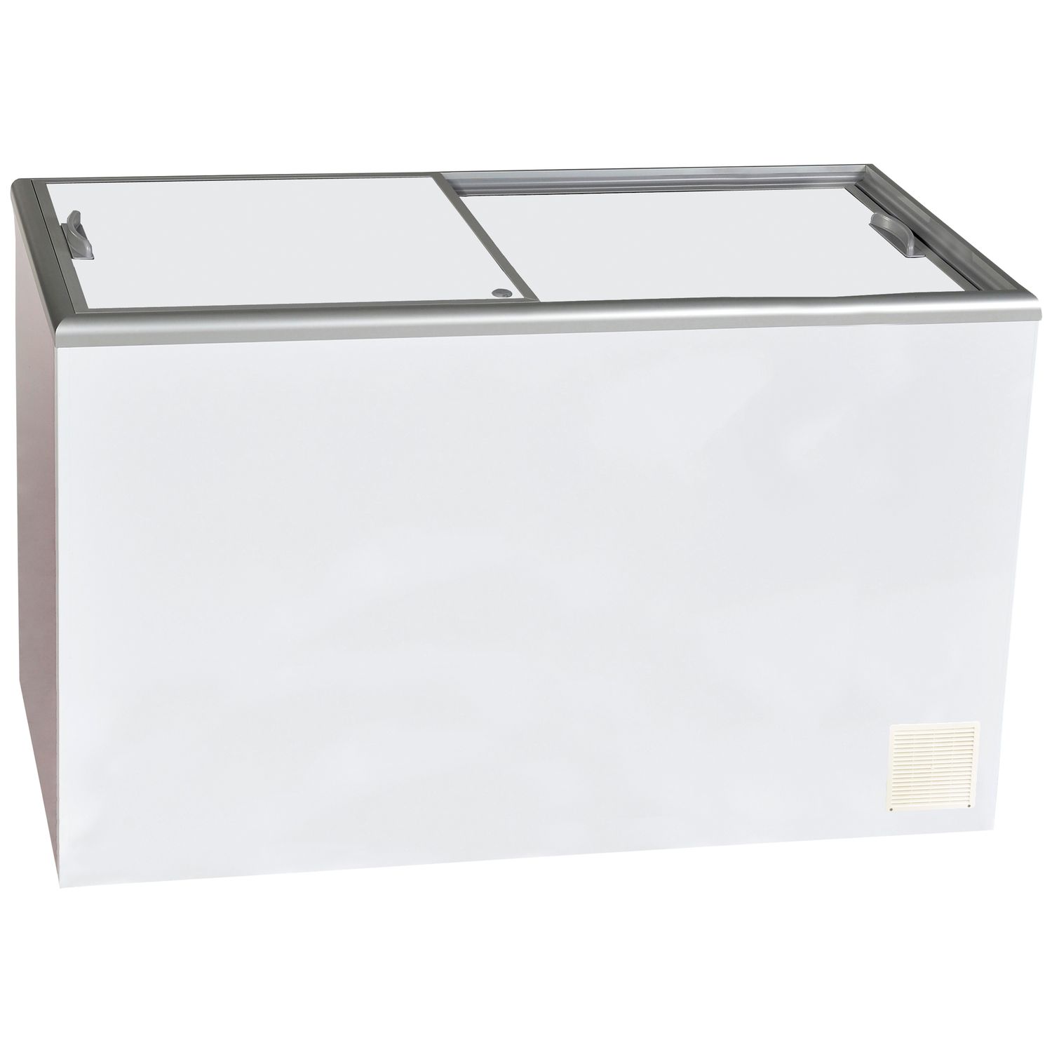 ICS NOVA 5 Flat Top (Solid or Glass) Display &amp; Storage Freezer - 408 Litres