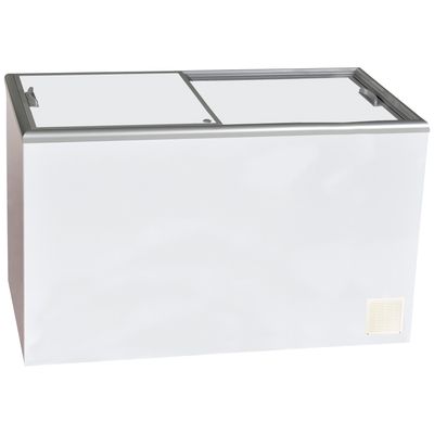 ICS NOVA 5 Flat Top (Solid or Glass) Display &amp; Storage Freezer - 408 Litres