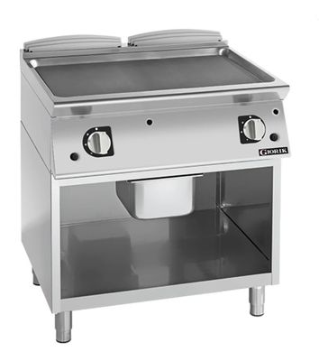 Giorik 900 Series 800mm wide Smooth Mild Steel Gas Frytop
